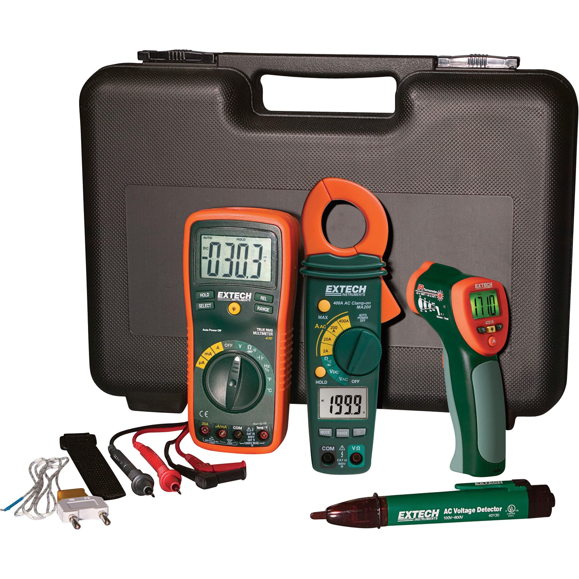 Extech Industrial Troubleshooting Kit, Model# TK430-IR